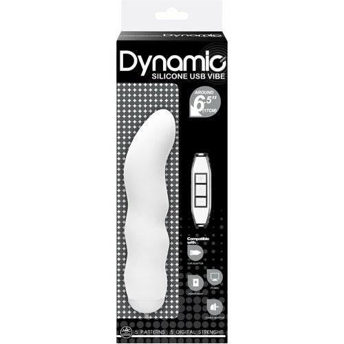 Vibromasseur à rafales dynamiques NMC - rechargeable - blanc