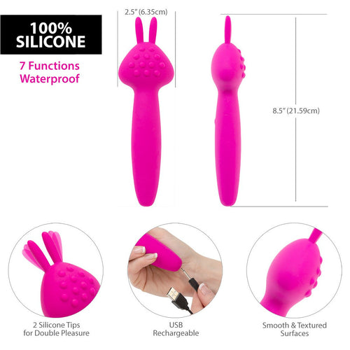 PalmPower Vibrez de PalmPower - La baguette de massage rechargeable de lapin