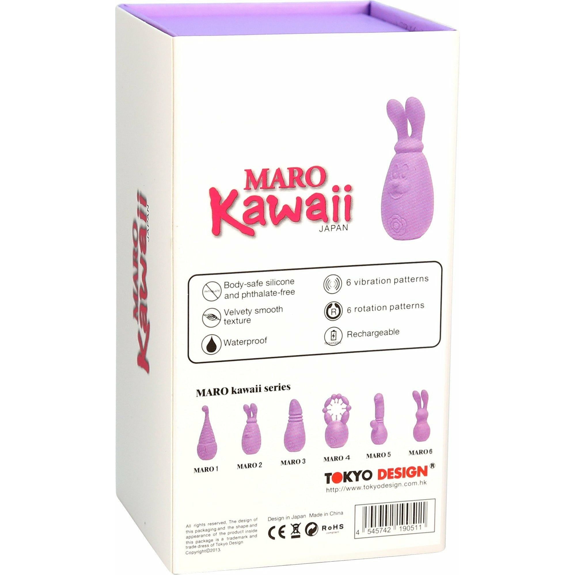 Maro Kawaii 2 - Vibrateur de pointe de lapin qui flique
