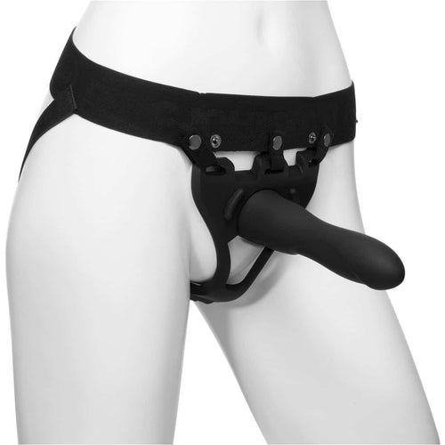 Extensions du corps de Doc Johnson – Soyez solide 2 pièces strap-on ensemble - Slim image 0