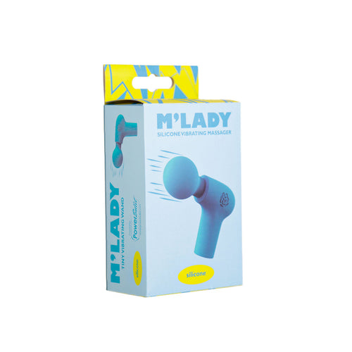 Massager vibrant en silicone Lady