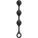 Kink par Doc Johnson - Anal Essentials Weighted Silicone Anal Balles - Noir