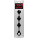 Kink par Doc Johnson - Anal Essentials Weighted Silicone Anal Balles - Noir