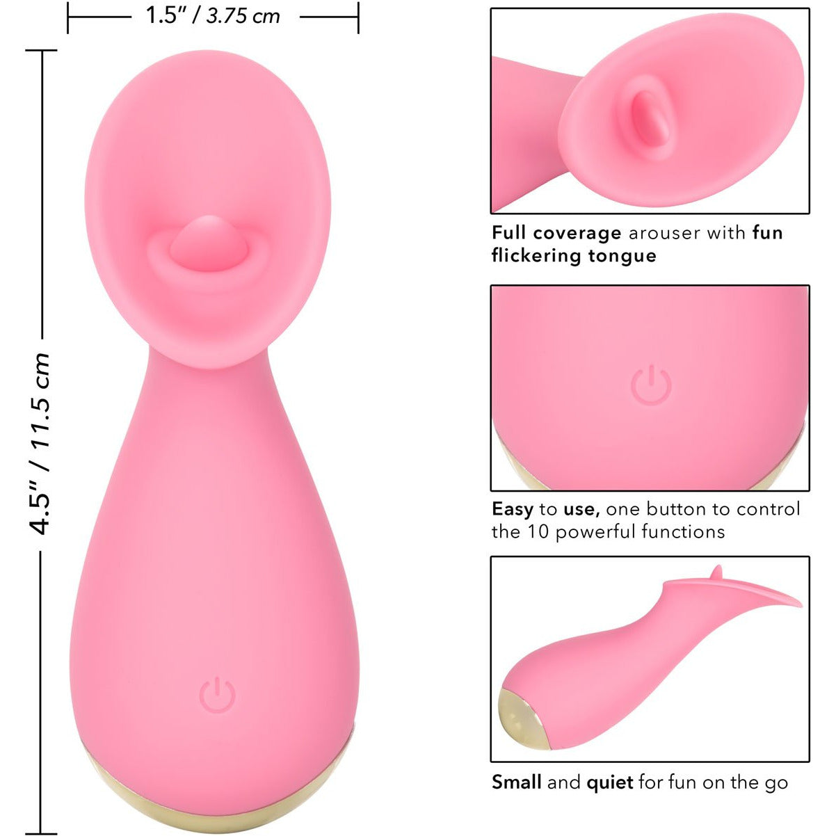 CalExotics® Slay #Tickle Moi – Vibrateur clitoris – Rose
