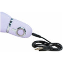 Vibrateur en silicone de 7 pouces NMC Elysium - violet