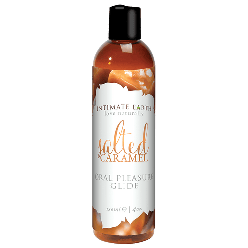 Terre intime Saveurs naturelles Glide - Caramel salé - 120ml/4oz image 0