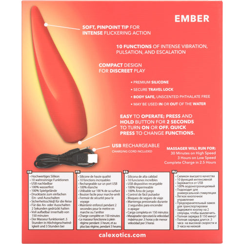 CalExotics® Rouge chaud - Ember