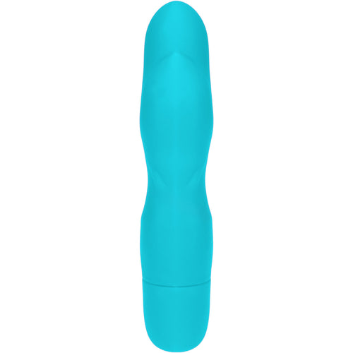 NMC première nuit 5 pouces Silicone 10 Fonction G-Spot Vibe avec ipples - Bleu