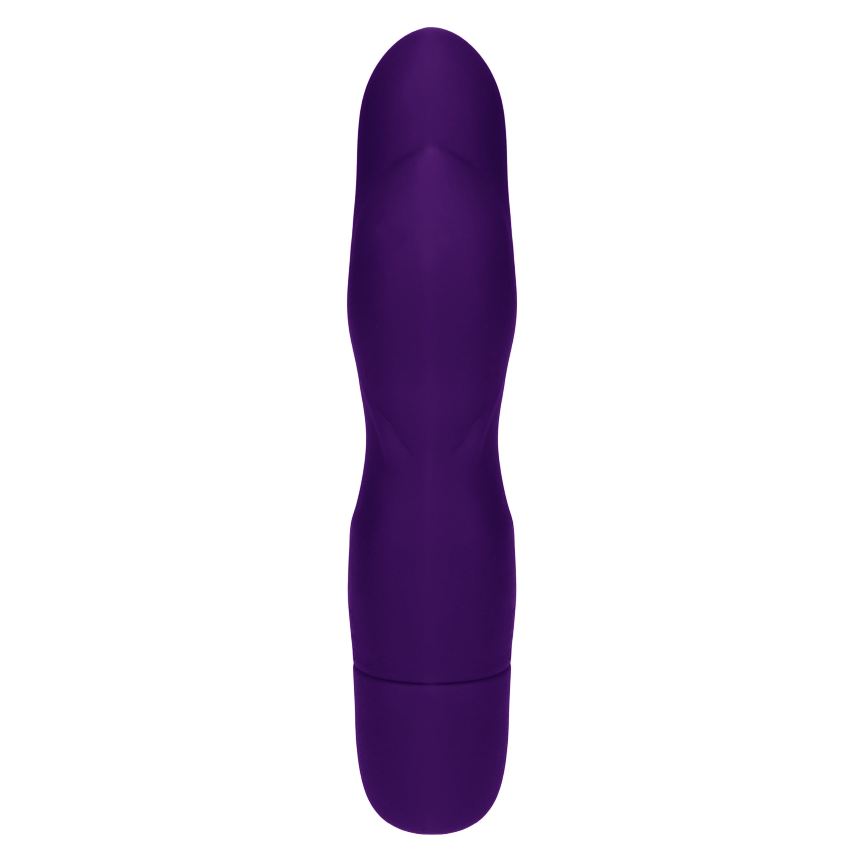 NMC première nuit 5 pouces Silicone 10 Fonction G-Spot Vibe avec Ripples - Violet