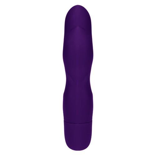 NMC première nuit 5 pouces Silicone 10 Fonction G-Spot Vibe avec Ripples - Violet