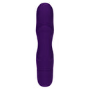 NMC première nuit 5 pouces Silicone 10 Fonction G-Spot Vibe avec Ripples - Violet
