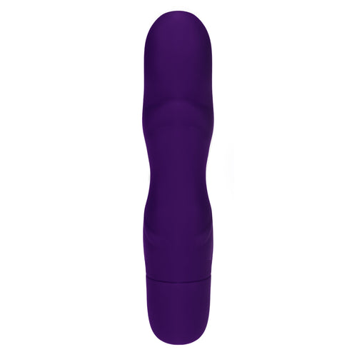 NMC première nuit 5 pouces Silicone 10 Fonction G-Spot Vibe avec Ripples - Violet