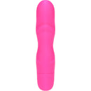 NMC première nuit 5 pouces Silicone 10 Fonction G-Spot Vibe avec Ripples - Rose