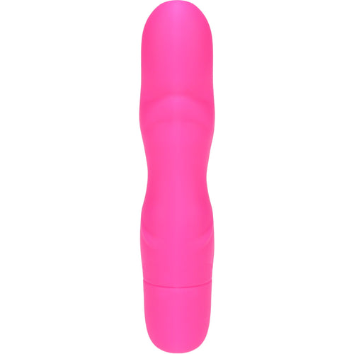 NMC première nuit 5 pouces Silicone 10 Fonction G-Spot Vibe avec Ripples - Rose