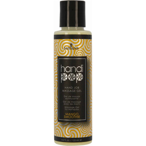 Sensuva HandiPop – Gel de massage pour les mains comestibles – 4,2 oz - Mango Smoothie image 0