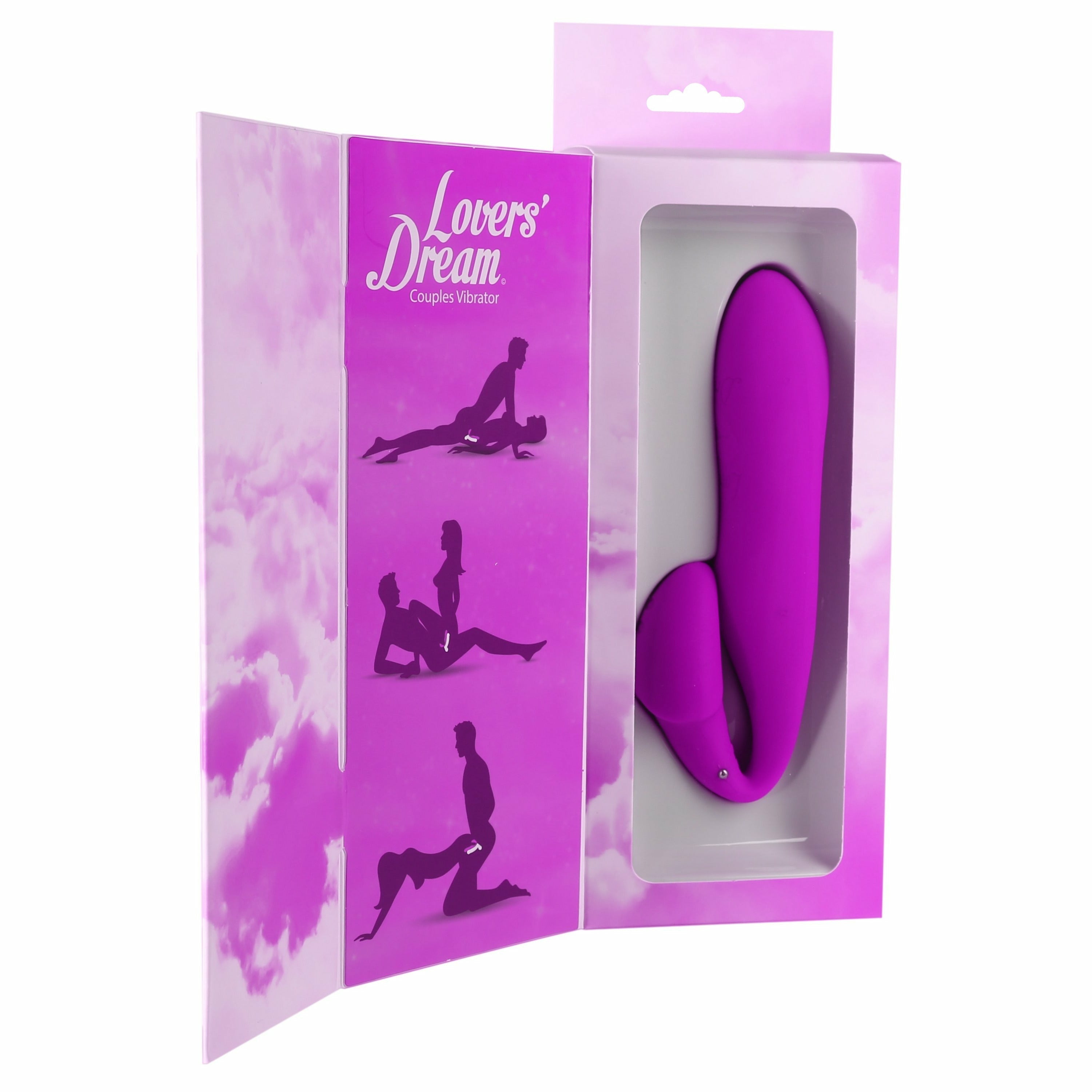 Vibrateur de couples rêveurs - violet