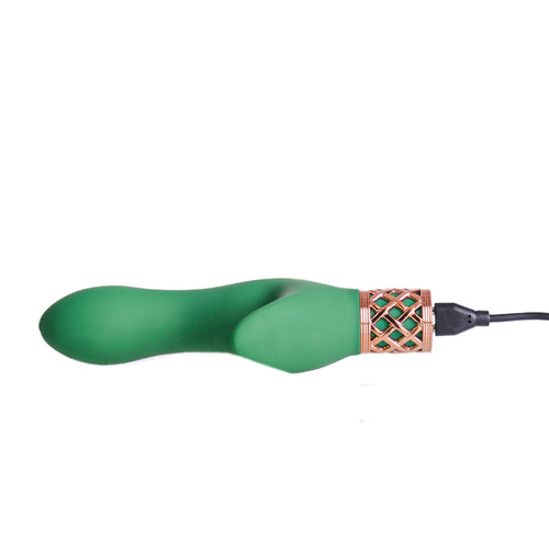 Pillow Talk® Secrets - Sinful – La baguette double vibrante de luxe - Vert