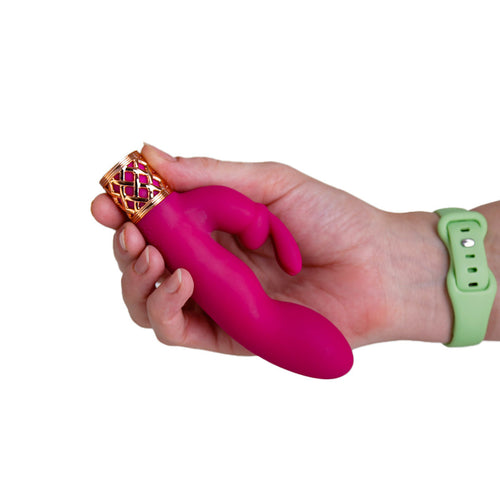 Oreiller Talk® Secrets - Séduisant – Dual Luxurious Venez derrière la baguette - Fuchsia