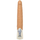 Sept créations Long John Thrusting Vibrator - 11" - Beige image 0