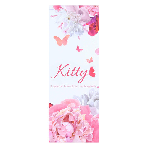 Vibrateur Kitty Silicone G-Spot - Fuchsia