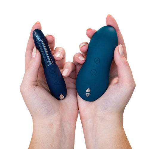 We-Vibe - Favorites pour toujours – Lay-On Vibrate Massager &amp; Bullet Vibrator Special Edition Set – Velvet/Midnight Blue image 1