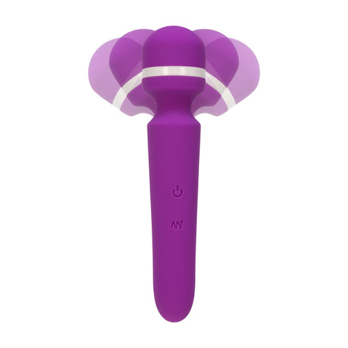 Pure Love®- La baguette vibrante de massage avec 20 fonctions – violet