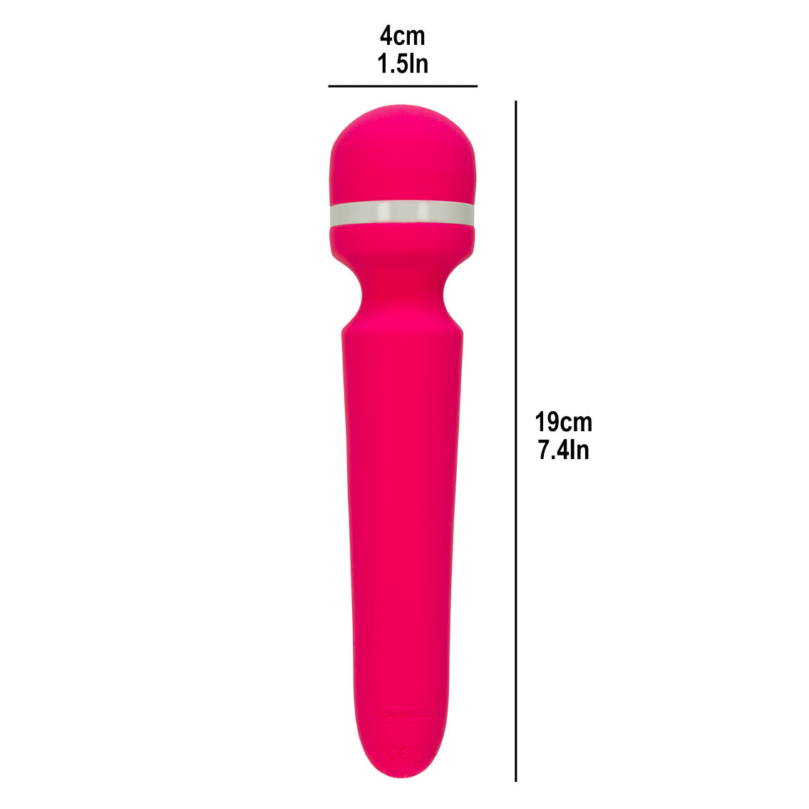 Pure Love®- La baguette vibrante de massage avec 20 fonctions – Rose