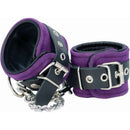 Peine pourpre Suede Coiffes de soie de bondage image 0