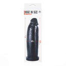 Excellente puissance Hercules Dildo Realistic Giant Dildo 9.5.3 – Noir image 2