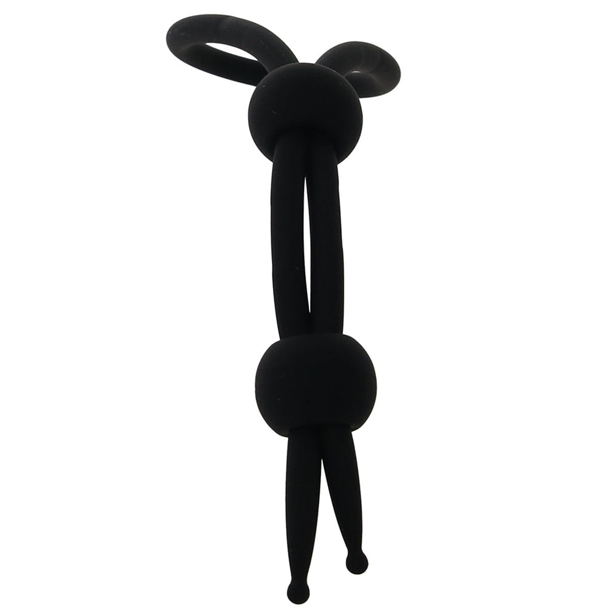 CalExotics® Silicone liquide Double Lasso - Noir image 2