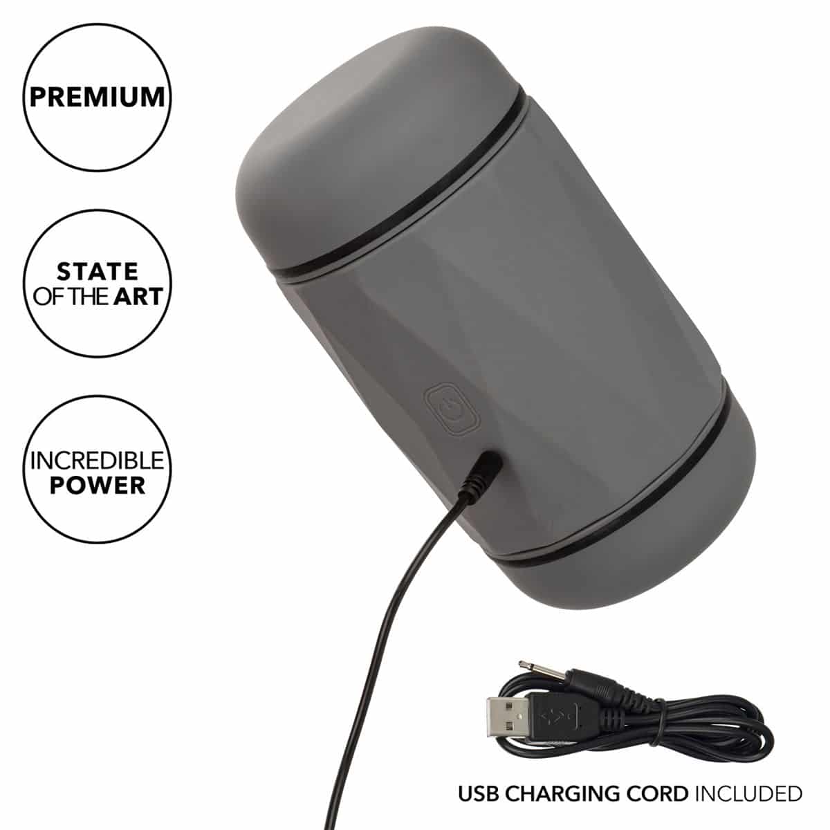 Calexotics® Milk Master Vibro Squeeze Stroker image 5