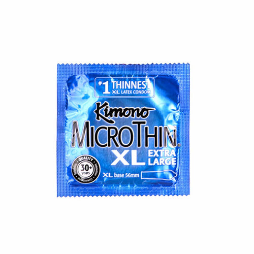 Kimono – MicroThin XL – Préservatifs Extra Large – 3 Pack image 0
