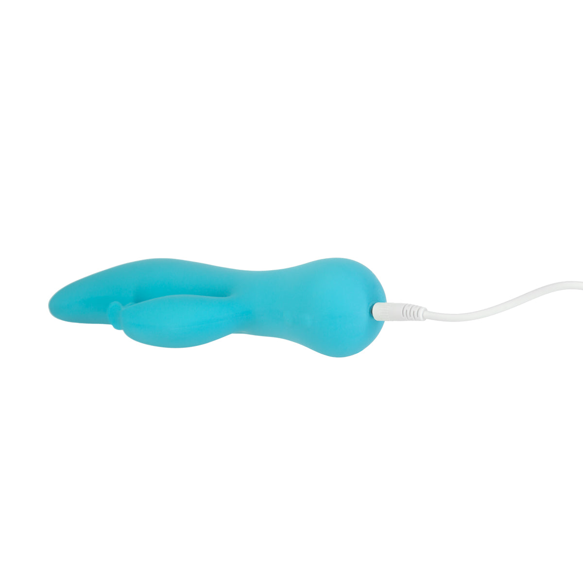 Le vibrateur double action Kissing Swan® - Bleu