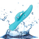 Le vibrateur double action Kissing Swan® - Bleu