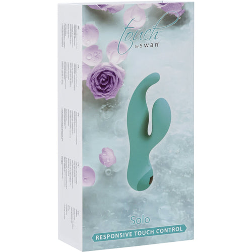 Swan Touch - Solo - Dual Vibrator - Rechargeable - Teal