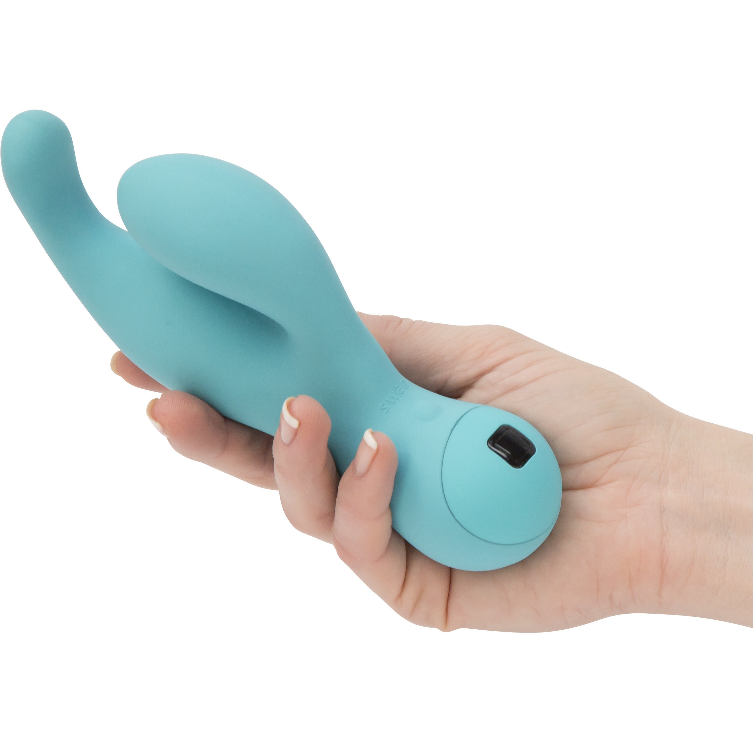 Swan Touch - Solo - Dual Vibrator - Rechargeable - Teal