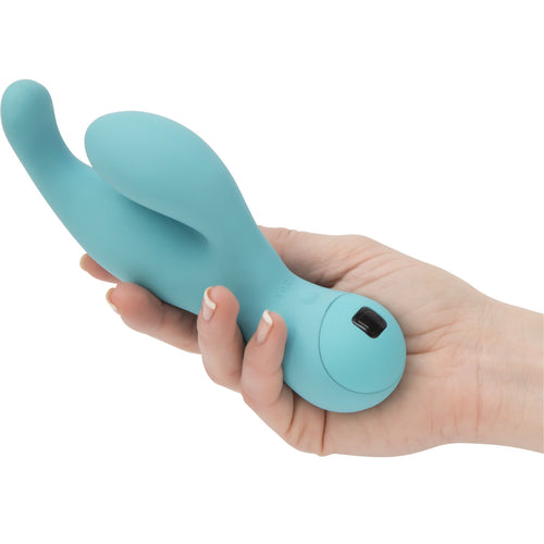 Swan Touch - Solo - Dual Vibrator - Rechargeable - Teal