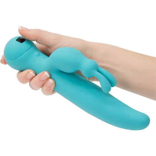 Swan Touch – Duo – Vibrateur double lapin – Rechargeable - Teal