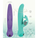 Swan Touch - Trio - Vibrateur de lapin - Rechargeable - Teal