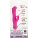 Vibe double danseuse en silicone CalExotics® - Rose image 4