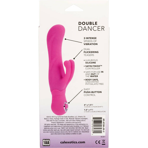 Vibe double danseuse en silicone CalExotics® - Rose image 4