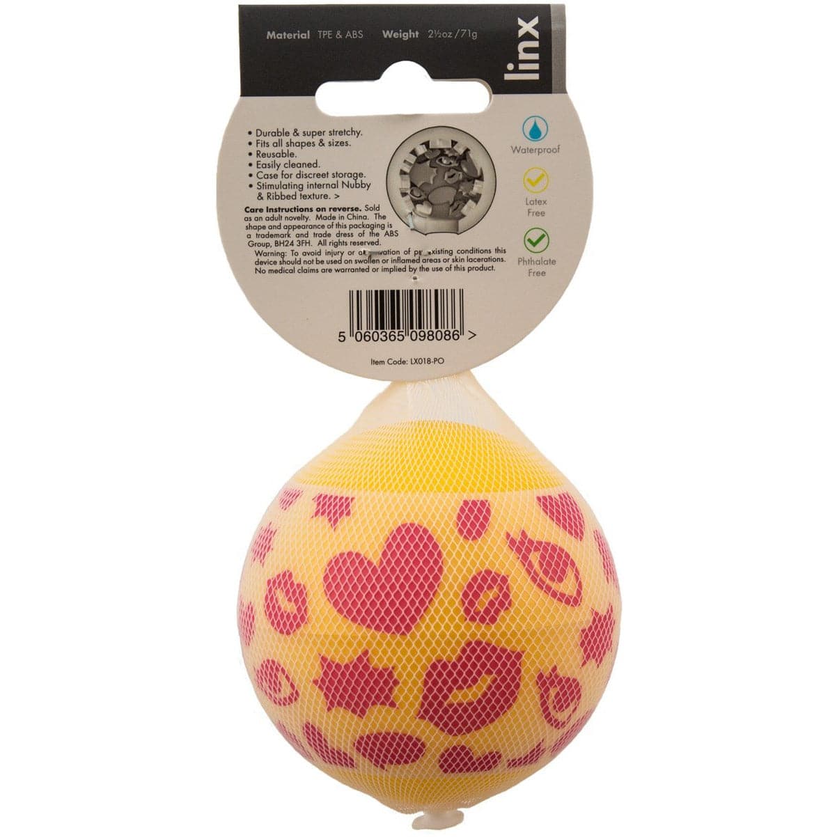 Balle de stroker Linx Pop – Masturbateur masculin image 1