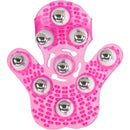 Gant de massage simple et vrai Roller Balls - Rose