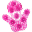 Gant de massage simple et vrai Roller Balls - Rose