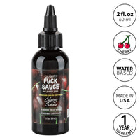 CalExotics® – Fuck Sauce – Flavored Water Based Lubricant – Banana - 2oz/60ml