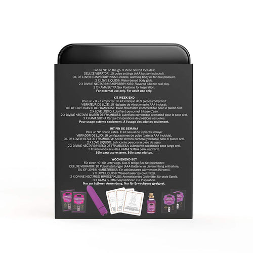 Weekender Kama Sutra Kit pour un "O" sur la route – Raspberry Kiss image 2