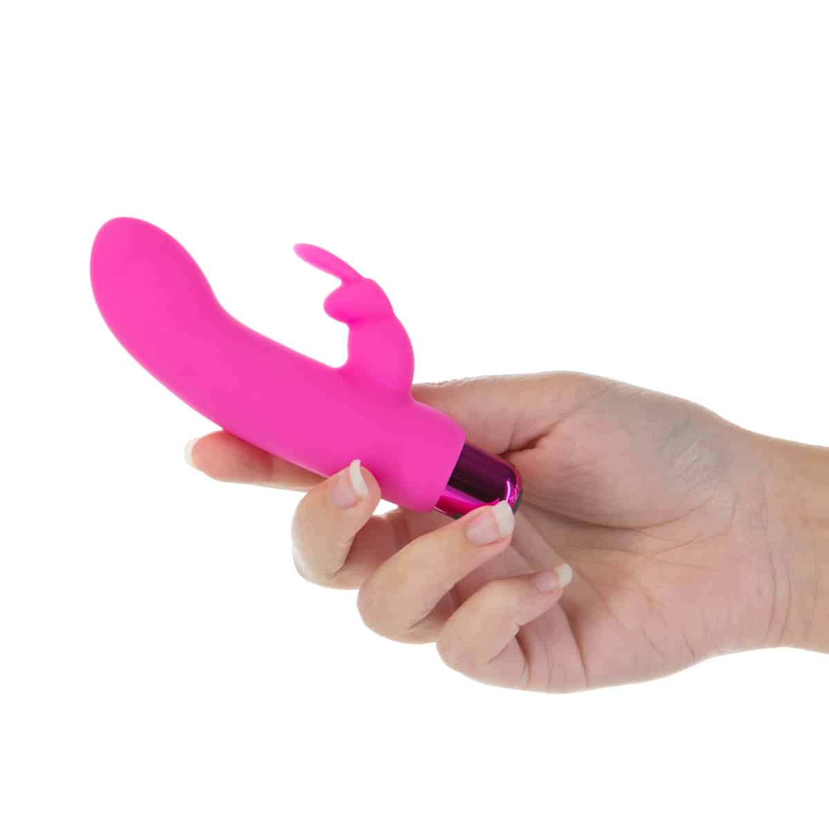 PowerBullet - Bunny d'Alice – Bullet rechargeable avec Manche de lapin amovible – Rose image 4