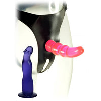 Kinx double-pointed bracelet - purple and pink