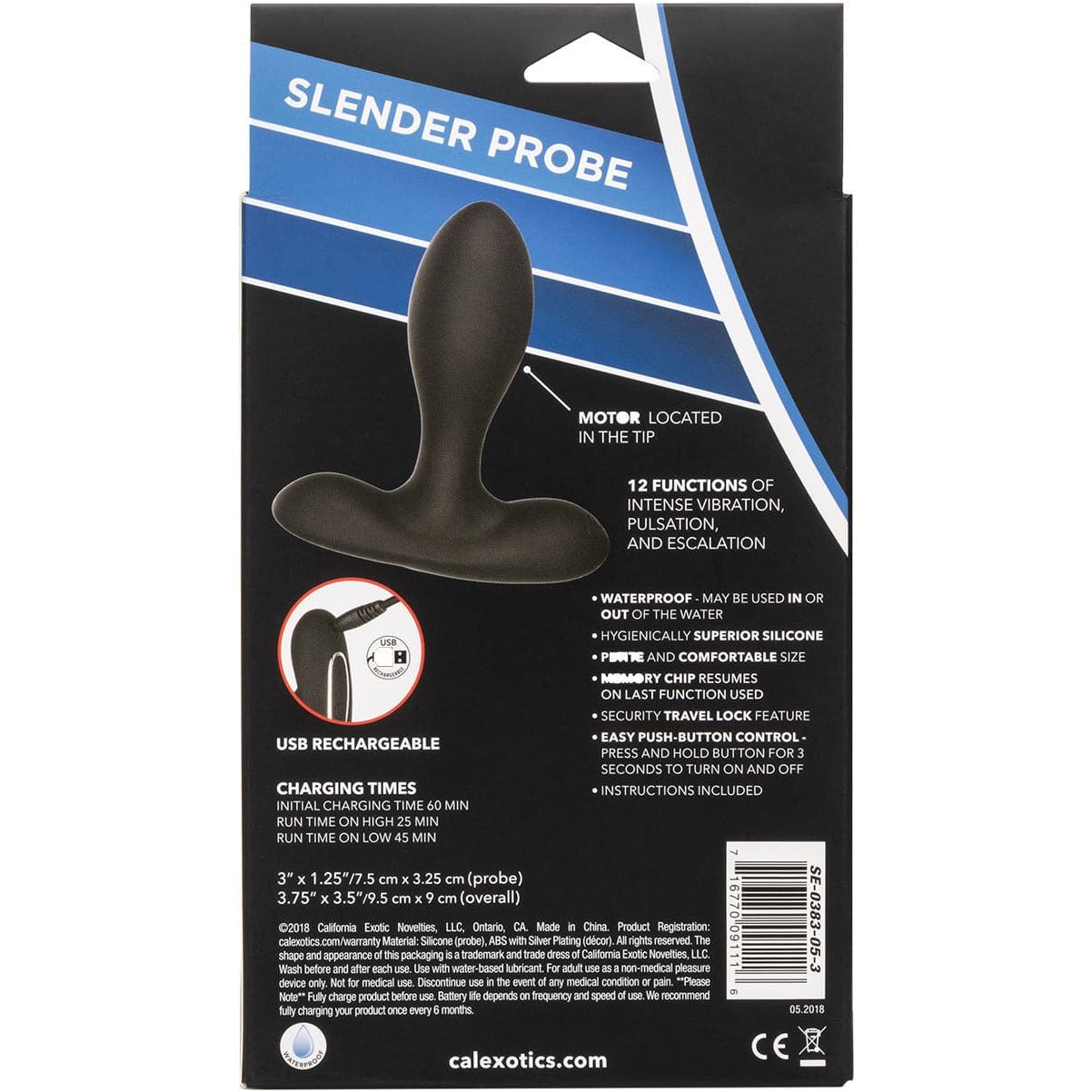 Sonde Anal mince CalExotics® Eclipse image 4