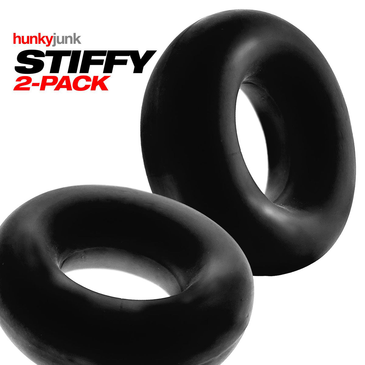 Oxballs Silicone Junk Hunky - 2 bandes C - Glace de goudron image 1